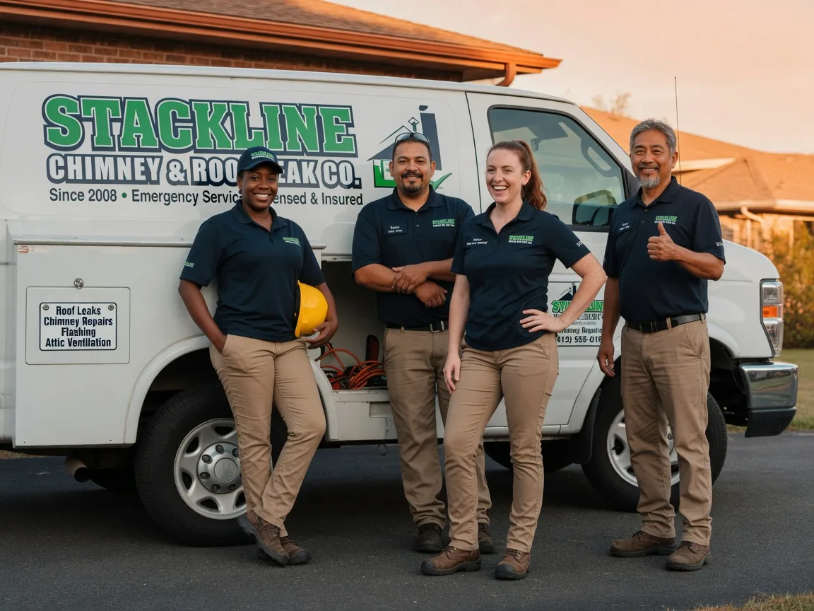 Chimney flashing repair company in Valentines, VA